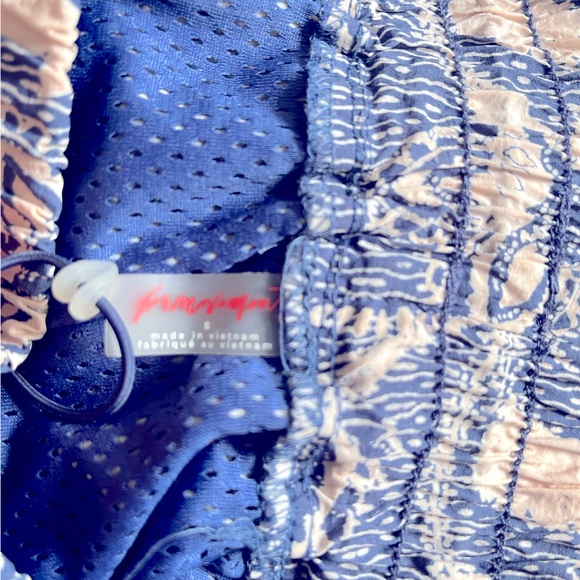 FP Movement by Free People Blue Floral Athletic Shorts - Picture 7 of 10